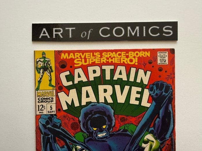 Captain Marvel #5 - The Mark Of The Metazoid - 1 Comic -, Boeken, Strips | Comics