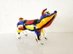 Sculpture, Hond Gestileerd - 23 cm - Verre