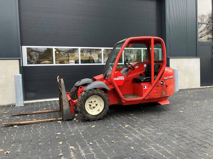 Veiling: Verreiker Manitou SLT 415 E Diesel 2003, Articles professionnels, Machines & Construction | Grues & Excavatrices, Enlèvement