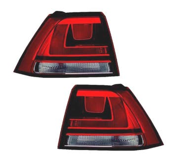 Feux Arrière Pour Volkswagen Vw Golf Vii 3 5P 12-17 Fumé, Verzenden