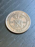 Nederlands-Indië. Willem III. 1 Cent 1855 (Zonder