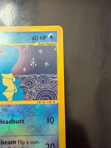 Pokémon - 1 Card - Squirtle Reverse holo - WOTC - Expedition, Nieuw