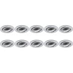 Pragmi Aerony Pro 10 Pack GU10 Inbouwspot - Kantelbaar LED T, Verzenden, Nieuw