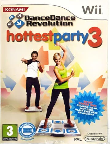 Dance Dance Revolution Hottest Dance Party 3 - game only, Games en Spelcomputers, Ophalen of Verzenden, Nieuw