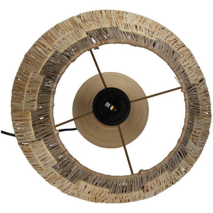 Lamp - Rattan, Bamboe - Coastal, Antiek en Kunst, Kunst | Designobjecten