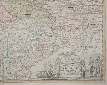 Italië - Milaan, Lombardije; J. B. Homann - Ducatus