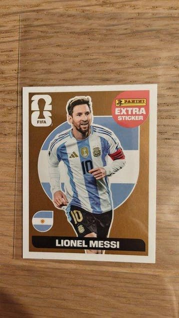 Panini World Cup Lionel Messi, Cristiano Ronaldo, Kylian, Nieuw