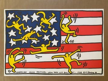 Keith Haring (after) - America Music Festival - New York