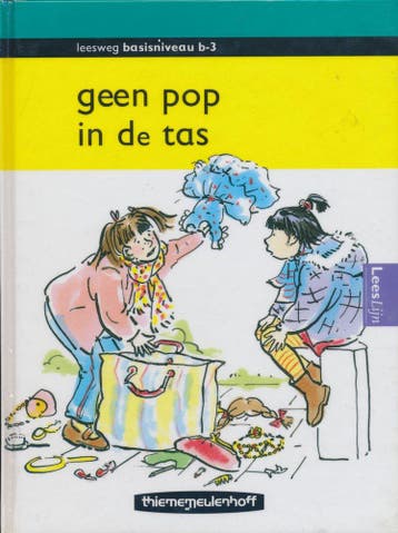 Leesweg Leesboek B-3 Geen pop in de tas, Boeken, Verzenden, Nieuw