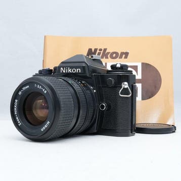 Nikon FE Black + Zoom-Nikkor 35-70mm F3.5-4.8 Ai-S Appareil