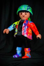 Socrate - Playmobil fluo