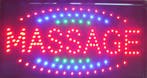 Massage LED bord lamp verlichting lichtbak reclamebord #A, Verzenden, Nieuw