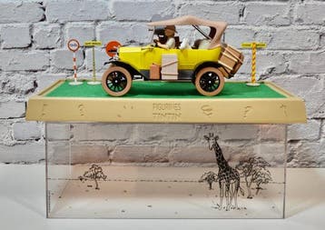 Hachette 1:24 - Voiture miniature - La Ford T jaune - N° 71