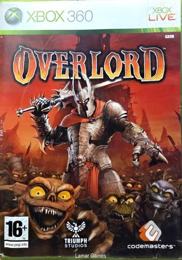 Overlord zonder boekje (Xbox 360 Used game), Ophalen of Verzenden, Nieuw