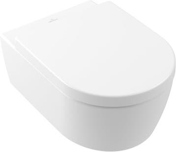 Avento D-vorm WC-bril Softclose | Tweede kansje, OP=OP, Verzenden, Zo goed als nieuw, Wit, Overige typen