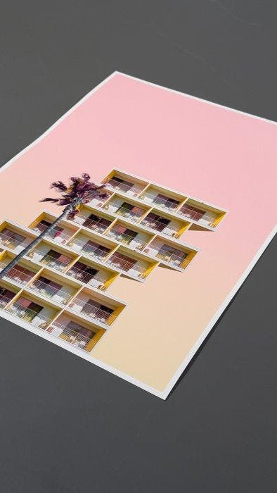Téber - Containers (Peach), Antiquités & Art, Art | Objets design