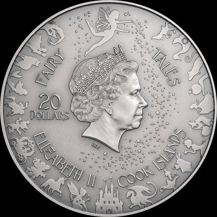 Cookeilanden. 20 Dollars 2021 - SNOW WHITE - Fairy Tales - 3, Timbres & Monnaies, Monnaies | Europe | Monnaies non-euro