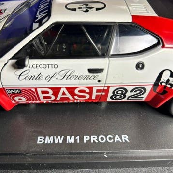 Werk83 1:18 - Voiture de course miniature - Werk83 1:18 BMW, Nieuw