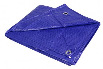 Blauw dekzeil 1,5 x 2,5 m – PE 80 GSM, Verzenden, Nieuw