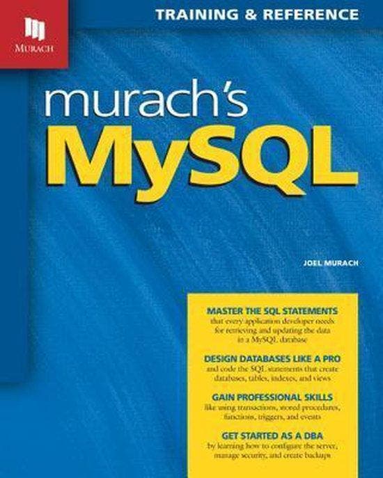 MurachS Mysql 9781890774684 Joel Murach, Boeken, Taal | Engels, Gelezen, Verzenden