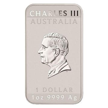 1 Troy Ounce - Zilver .999 - 2026 1 oz $1 AUD Australian