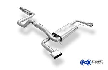 FOX Opel Astra J OPC halfsysteem, bestaande uit achterdemper, Verzenden, Nieuw