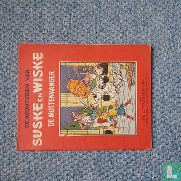 Suske en Wiske - De mottenvanger - 1957, Eén stripboek, Verzenden, Zo goed als nieuw, Vandersteen, Willy.