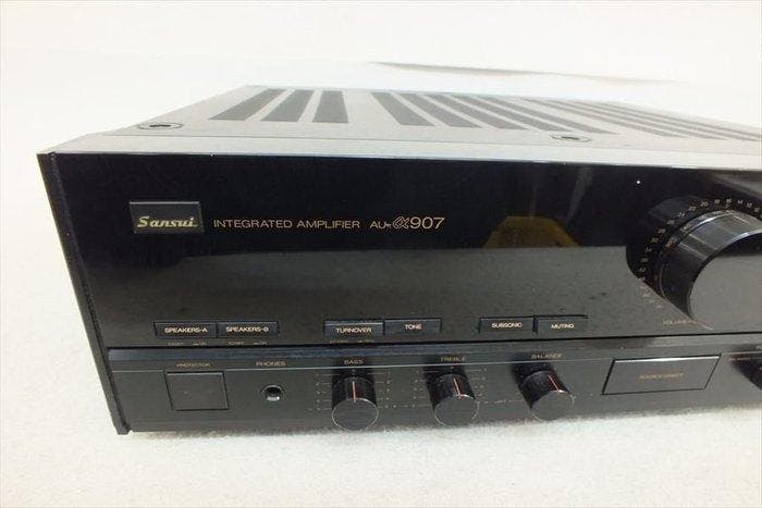 Sansui - AU-907 Geïntegreerde Versterker Solid state, TV, Hi-fi & Vidéo, Radios