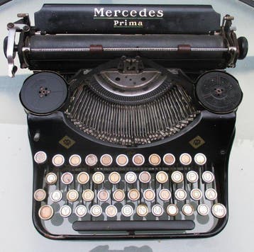 Mercedes Prima - Machine à écrire - 1930-1940