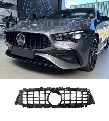 GT-R Look Front Grill voor Mercedes Benz CLA W118 /C118/X118, Ophalen of Verzenden