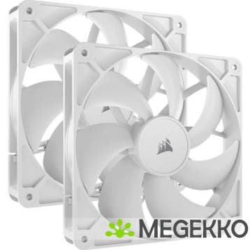 Corsair RS140 PWM Dual Pack White, Computers en Software, Computerkoelers, Verzenden, Nieuw