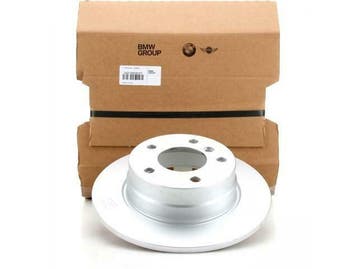 ORIGINELE BMW remschijven set 1er E81 E87 116i 116d 118d ach, Ophalen of Verzenden, Nieuw