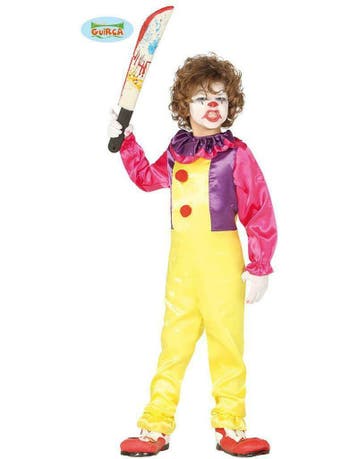 Halloween killer clown pak voor jongens, Ophalen of Verzenden, Nieuw