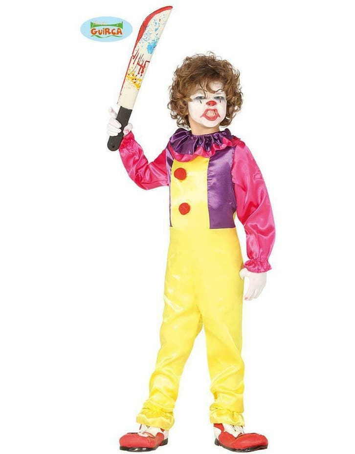 Halloween killer clown pak voor jongens, Hobby & Loisirs créatifs, Articles de fête, Enlèvement ou Envoi