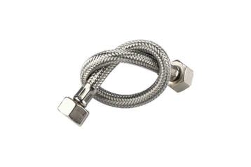 RVS flex slang 2 x binnendraad 50 cm 3/8x3/8, Doe-het-zelf en Bouw, Ophalen of Verzenden, Nieuw
