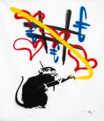 RAM - Vs Banksy Rat - Here to Stay - XL Size