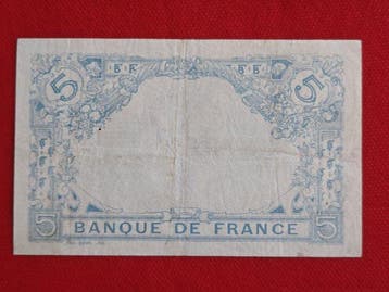 France. - 5 Francs - 1915 - Fayette 02-34 (Sans prix de, Postzegels en Munten