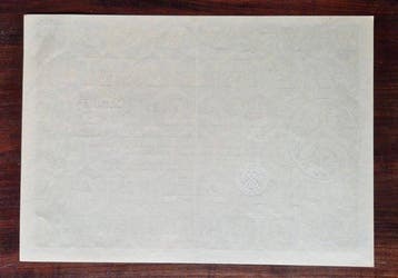 Duitsland. 100 Mark - 1952 Deutsche Bank Aktie