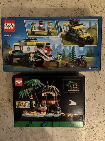 Lego Set - City - 40582; 40566, Nieuw