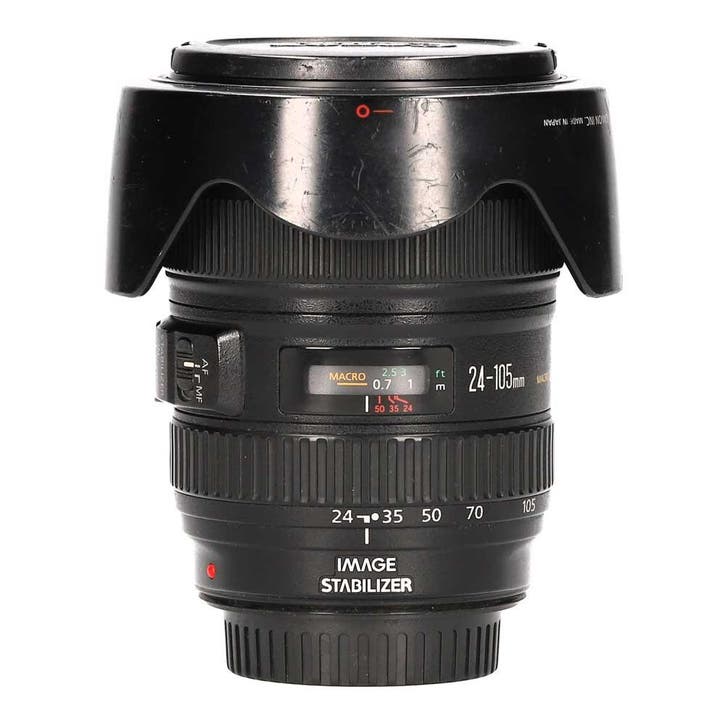 Canon EF 24-105mm f/4L IS USM met garantie, TV, Hi-fi & Vidéo, Photo | Lentilles & Objectifs, Enlèvement ou Envoi