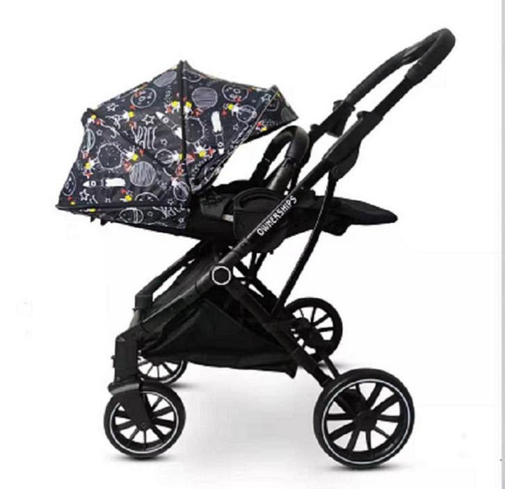 HBS T60-space - Compacte Kinderwagen - Met één hand, Fietsen en Brommers, Fietsaccessoires | Overige Fietsaccessoires, Ophalen of Verzenden