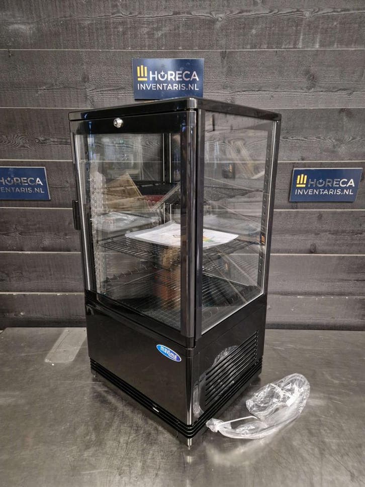 Koelvitrine | gebaksvitrine | Maxima | tafel model | 230V |, Articles professionnels, Horeca | Équipement de cuisine