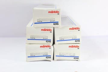 Märklin H0 - 4244/4245/4246 - Wagon de passagers pour trains, Hobby en Vrije tijd, Nieuw