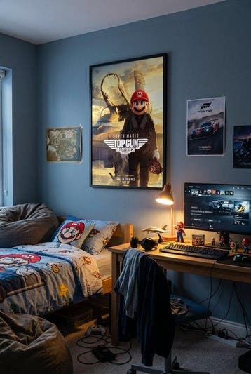 CREATIVE_HUB - SuperMario Top Gun Maverick, Nieuw