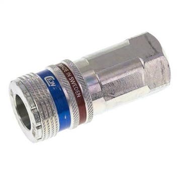 Staal/Messing DN 10.4 Safety Luchtkoppeling Snelkoppeling G, Verzenden, Nieuw