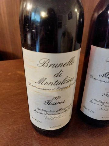 1975 Martini Bramante - Brunello di Montalcino Riserva - 2, Nieuw