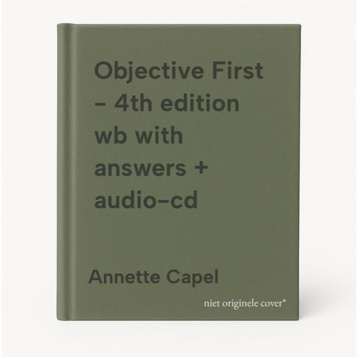 Objective First - 4th edition wb with answers + audio-cd, Boeken, Taal | Engels, Zo goed als nieuw, Verzenden