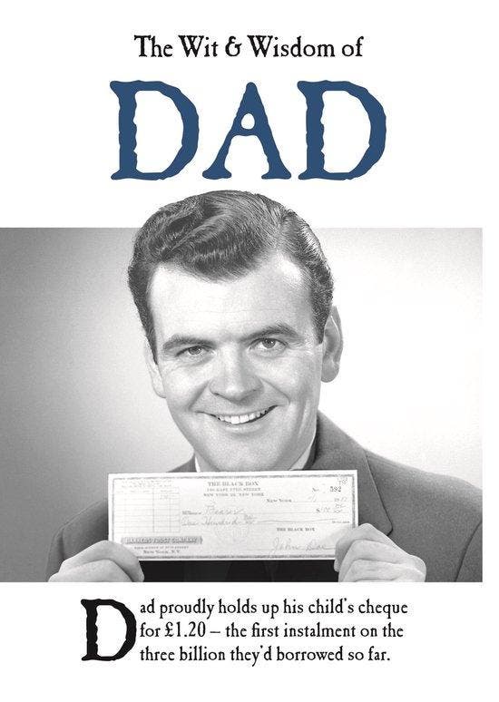 The Wit and Wisdom of Dad 9781787411678 Emotional Rescue, Boeken, Taal | Engels, Zo goed als nieuw, Verzenden