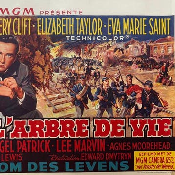 MGM - Raintree County - Original Belgian Movie Poster (1957), Nieuw