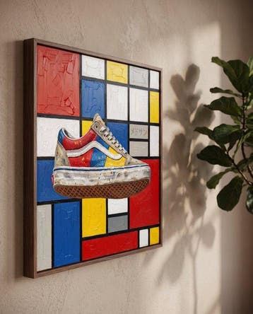 MEDSAN - Mondrian Sneaker () - UNIQUE WORK